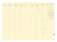 QUO VADIS, 286006Q, Ministro Prestige, Jaarplanner 2024, Weekplanner, 13 Maanden, Ivoor