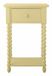 Bloomingville Salino Bijzettafel Rechthoekig Geel Hout 36x33x70 cm