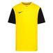Nike Uniseks-Kind Short Sleeve Top Y Nk Df Tiempo Prem Ii Jsy Ss, Tour Yellow/Zwart/Zwart, DH8389-719, XL