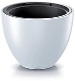 Prosperplast Plantenpot/bloempot Heos - kunststof - wit - D57 x H43 cm - met binnenpot