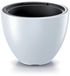 Prosperplast Plantenpot/bloempot Heos - kunststof - wit - D57 x H43 cm - met binnenpot