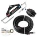 VEVOR système de direction, kit de direction hydraulique pour hors-bord 150 CV (7,32 m), avec pompe de direction 2,5 MPa, vérin hydraulique à double verrouillage et raccords rapides 5/16 pouces pour bateaux.