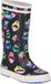 Aigle Lollypop Monsters Regenlaars Zwart Unisex Kinderen Maat 34