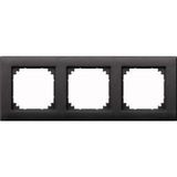 Merten 1325487 frame 486314 3-voudig antraciet M-PLAN