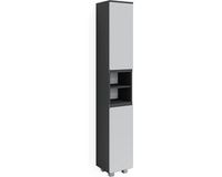 Vicco J-Shape Badkamerkast – 30 x 190 cm Wit