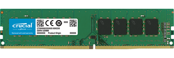 Crucial CT16G4XFD8266 - Geheugenmodule - 16 GB - DDR4 2666 MHz