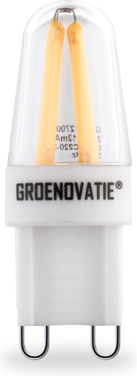 Groenovatie LED Filament Lamp - 2W - G9 Fitting - Warm Wit