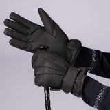 Harry's Horse Handschoenen Alaska Waterproof Bruin Imitatieleer Vrouwen Volwassenen Thermo Ja Paard