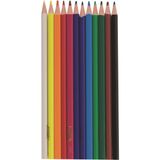 Stylex 25088 - Kleurpotloden - 12 stuks - Multi