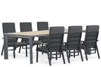 Lifestyle Garden Furniture Lifestyle Lifestyle Marseille/Borello 240 cm dining tuinset 7-delig