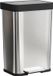 Homcom Pedaalemmer 60L RVS/Kunststof Zilver/Zwart 44x36x66,5 cm