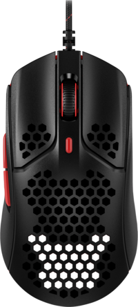 HyperX Pulsefire Haste Gaming muis (zwart-rood)