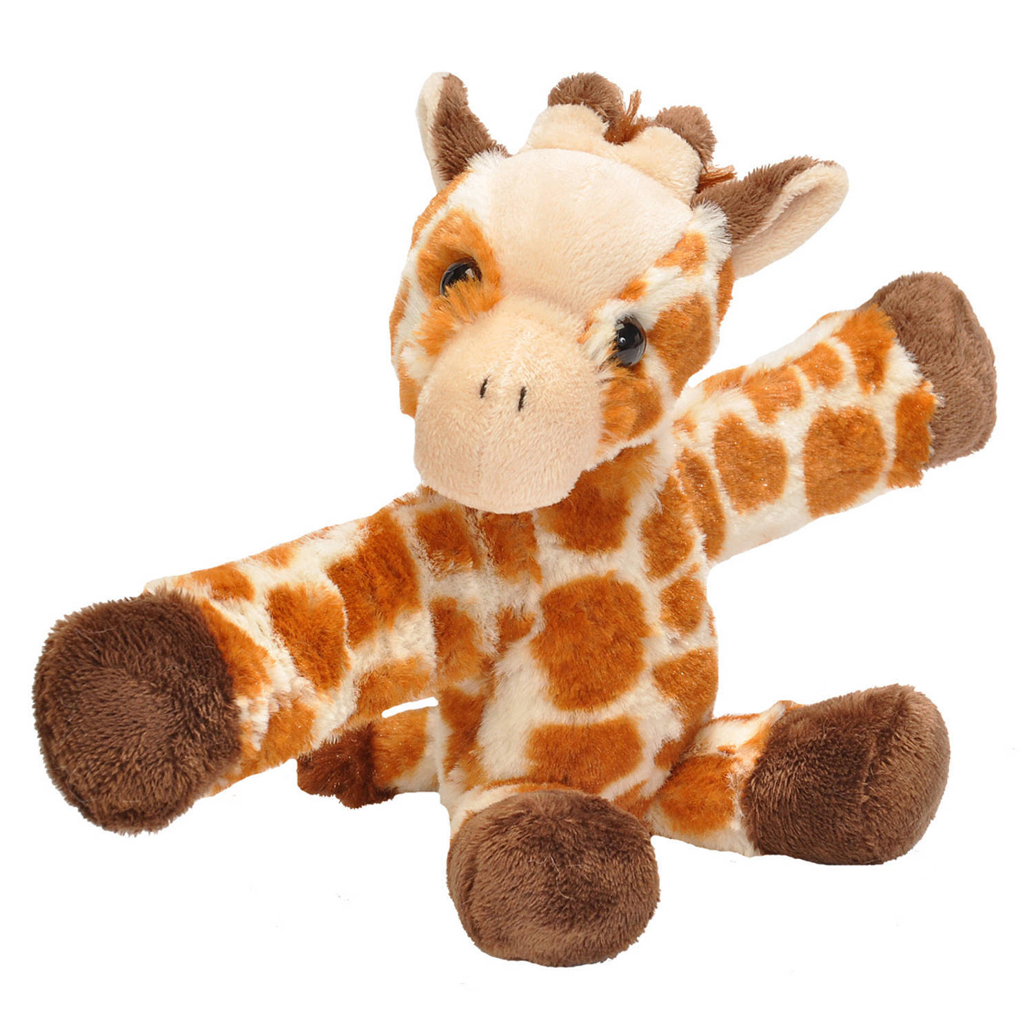 Wild Republic Knuffel Giraffe Junior 20 Cm Pluche Beige/bruin