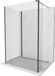 Mexen Kioto paroi de douche Walk-in 130 x 70 x 30 cm, transparent, noir