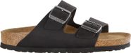Birkenstock Arizona Sandals Oiled Leather Narrow, black