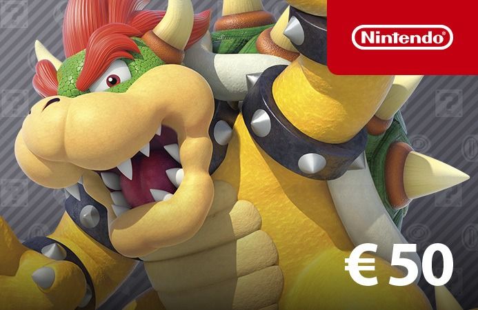 Nintendo tegoed 50 euro NL (digitaal)