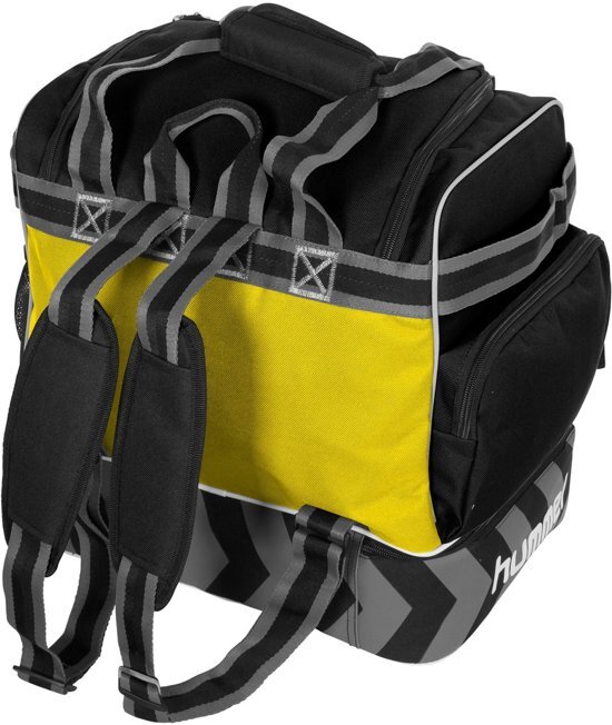Hummel SporttasUnisex - geel/zwart/grijs