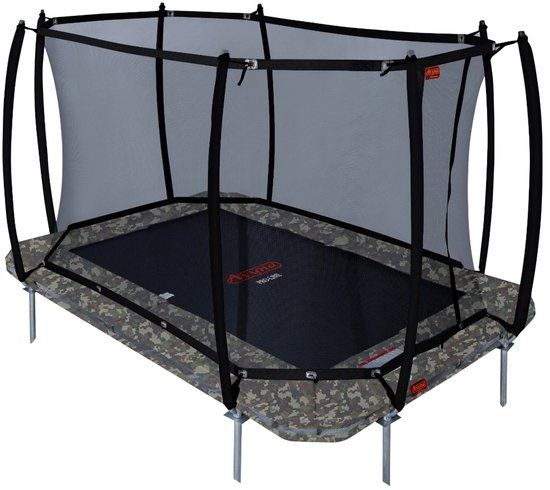 Avyna InGround Trampoline 340x240 (234) - Camouflage - Incl. Safety Net