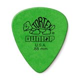 Dunlop Tortex Standard Gitaarplectrum, 0,88 mm, groen, 24 stuks