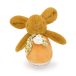 Veilleuse musicale culbuto lapin peluche ocre