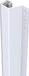 Secu Strip Anti-Inbraakstrip Plus, Achterdeur, Wit, 2115 mm, terugligging 14-20 mm