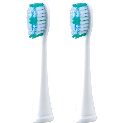 Panasonic WEW0936 multifunctionele borstel 2-pack vervangende borstels opzetborstels borstelkoppen voor sonische tandenborstel EW-DL83 (WEW0936W830)