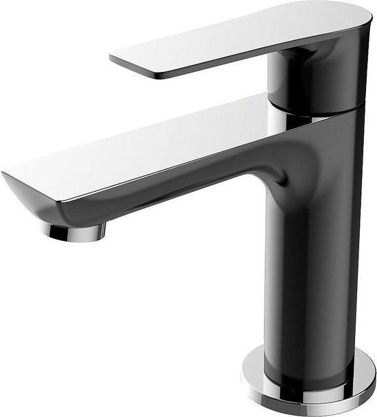 Wiesbaden Casma Fonteinkraan - Zwart / Chroom