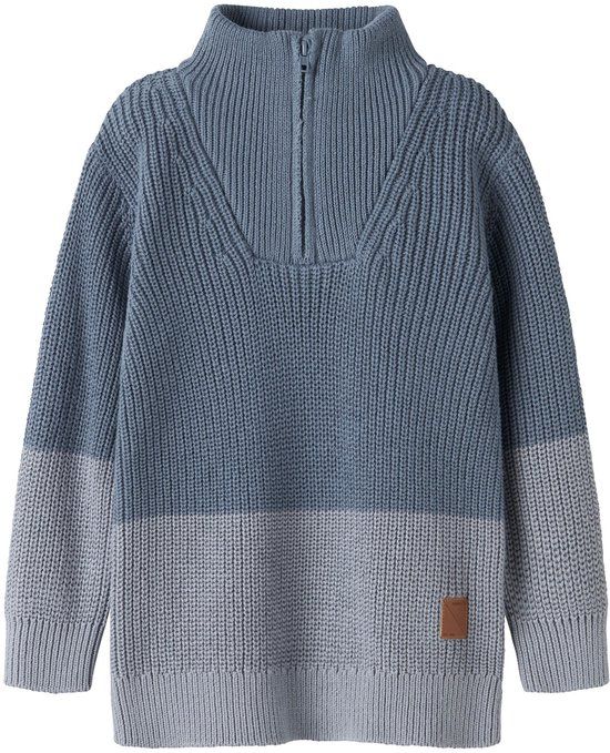 Name it Trui Biologisch katoen knit Blauw