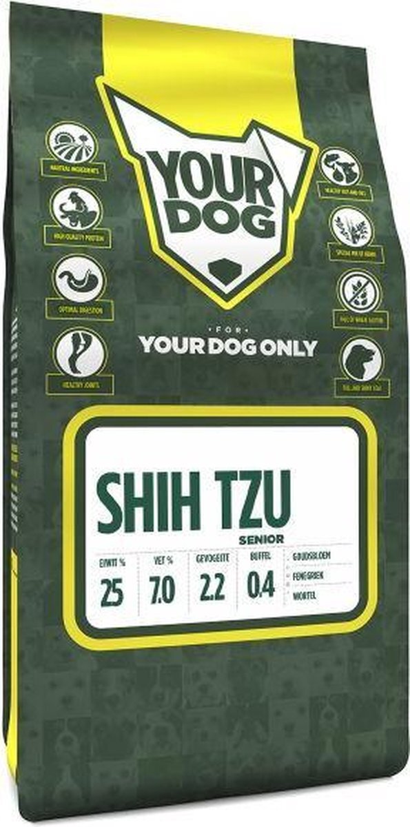 Yourdog Senior 3 kg shih tzu hondenvoer