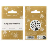 Peggy Sage Stamping Plate – Snowfall