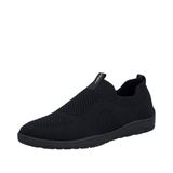 Rieker 08357, mocassin heren, zwart, 42 EU