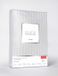 KARO Pure Collectie Drap de lit en coton damassé 160x200 Argent