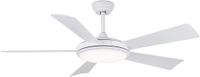 Evolar Plafondventilator met Verlichting - 132 cm - Stille Plafondlamp met Ventilator - Dimbaar Warm Wit Licht (LED) - EVO-CF52MW18