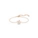 Swarovski Swan armband, Verschillende slijpvormen, Zwaan, Wit, Roségoudkleurige toplaag