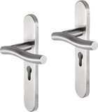 Impresso Chester RVS geborsteld op Ovaal schild PC55