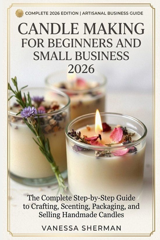 CANDLE Libri GmbH Candle Making for Beginners and Small Business 2026