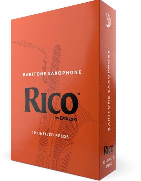 Rico D'Addario Woodwinds Rico Baritonsaxofoonriet, 3.5, 10-Pack