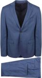 Suitable Toulon Kostuum Wol Blauw - Maat 48 - Heren