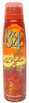 8x4 La Vida Loca Deo spray deodorant 150 mL