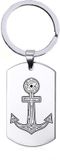 MC Living KadoExpress Sleutelhanger RVS - Anker