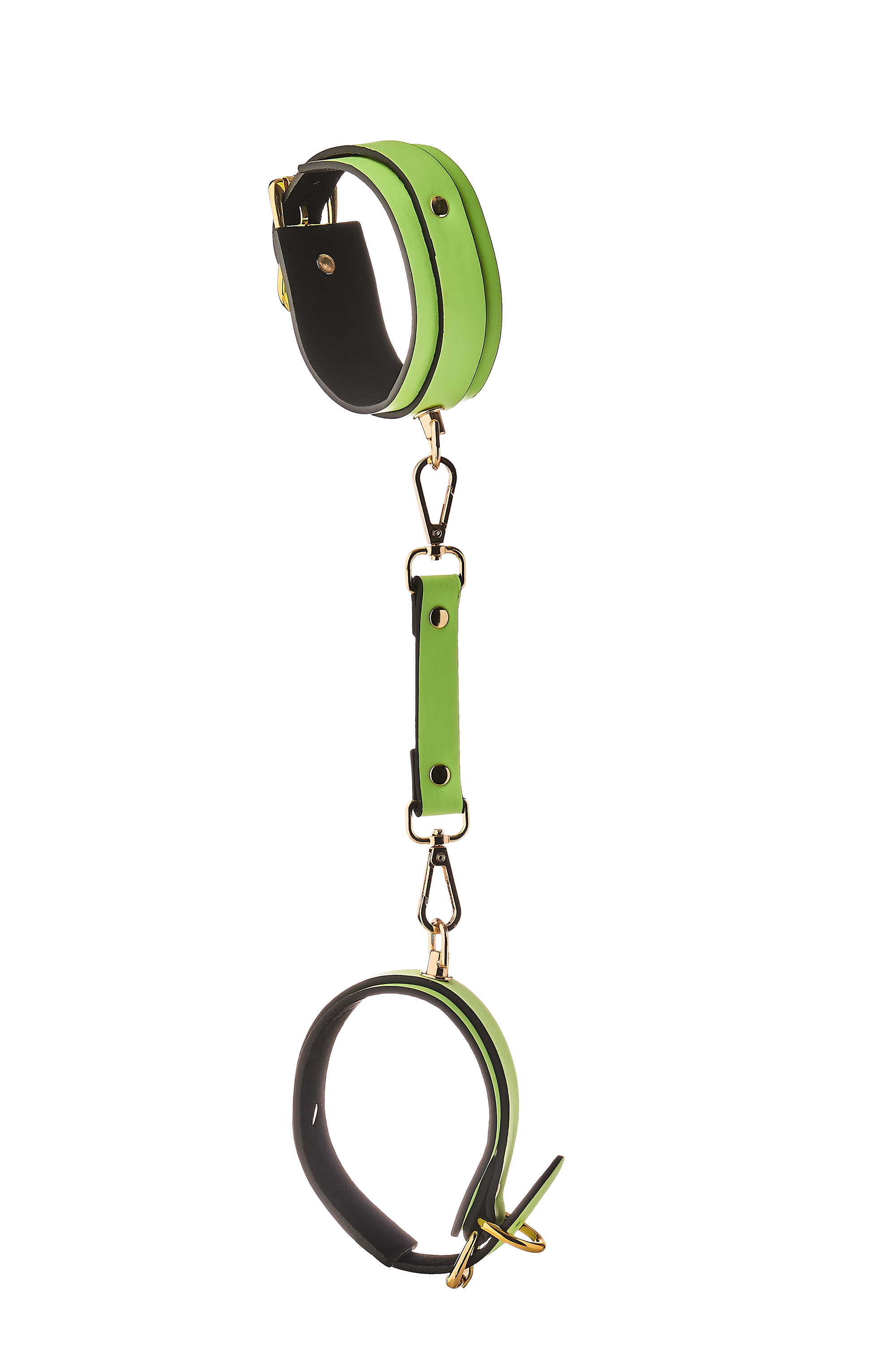 Radiant glow-in-the-dark ankle bracelets