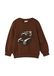 s.Oliver Sweatshirt bruin / zwart / natuurwit
