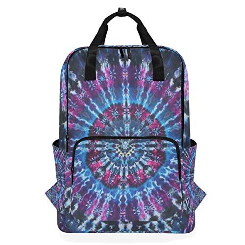 MONTOJ Travel Rugzak Cool Kleurrijke Dye Tie School Rugzak - 5721985143548