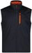 CMP Mouwloos softshell jack Heren 2XL Antraciet/Oranje Polyester Waterdicht