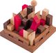 Longfield Engelhart City Puzzle – Houten Breinbreker – Acaciahout – 11 Stukken – Burcht Puzzelspel