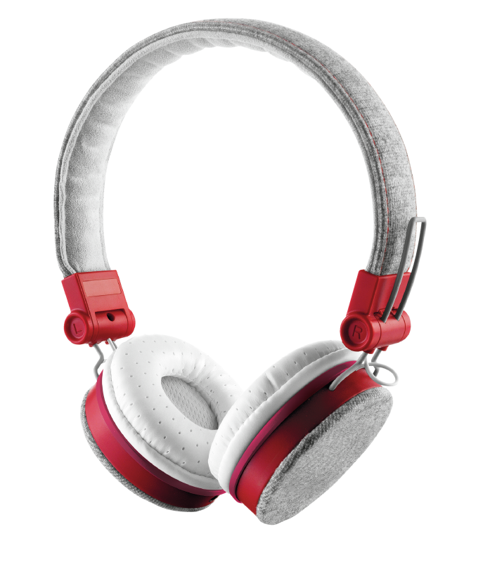 Trust Fyber - Headset - Over Ear - Bedraad - Grijs/Rood