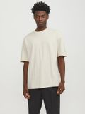 Jack & Jones T-shirt Heren Beige XS