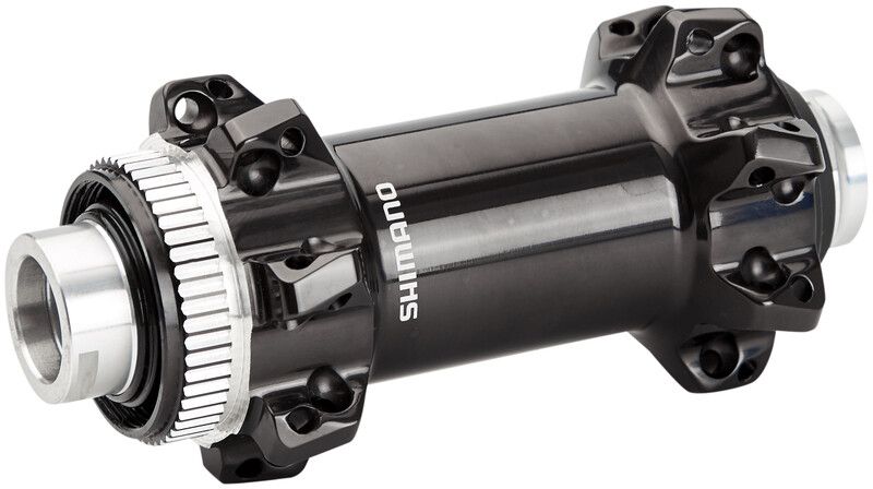 Shimano HB-MT900-BS Viirwiel Naaf steekas 15mm 110mm, black
