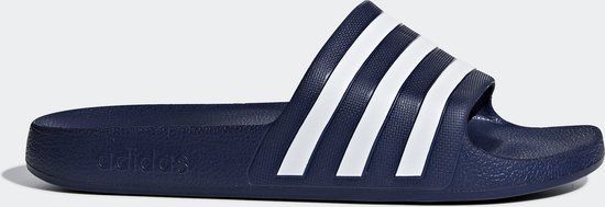 adidas Adilette Aqua Badslippers Unisex Blauw - Maat 40.5