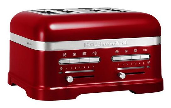 KitchenAid Artisan 4-Sleufs Broodrooster - Rood